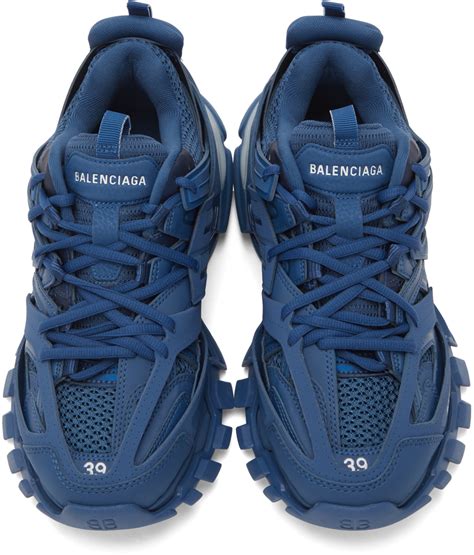 Balenciaga Blue LED Track Sneakers Balenciaga