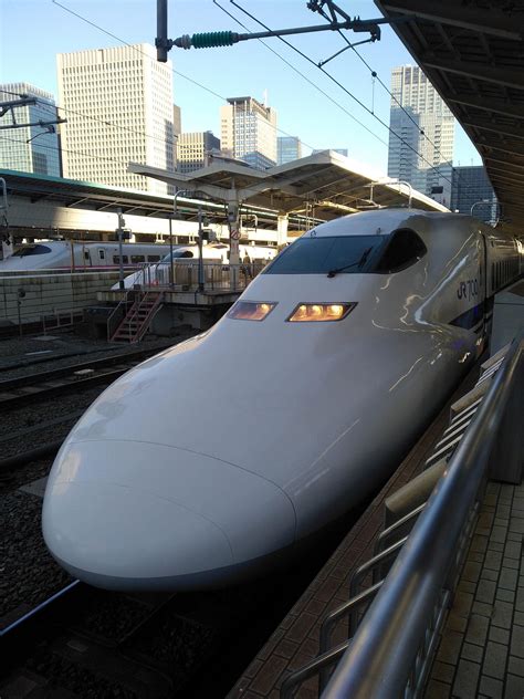 700-series Shinkansen set B14, at Tokyo Station on the 16 of November, 2019 - almost a month ...