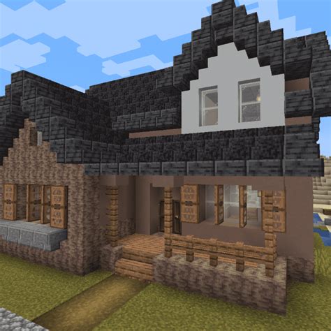 Minecraft Stone Brick House Designs