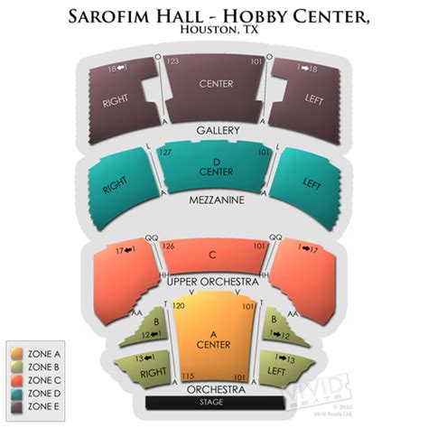 Sarofim Hall - Hobby Center Tickets – Sarofim Hall - Hobby Center Information – Sarofim Hall ...