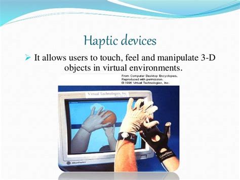 Haptic touch feedback technology ppt