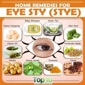 Home Remedies for Eye Sty (Stye) Eye Stye Remedies, Top 10 Home ...