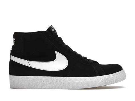 Nike SB Zoom Blazer Mid Black White Men's - 864349-002 - US