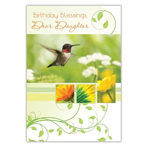 Birthday Blessings For Daughter- Birthday Card