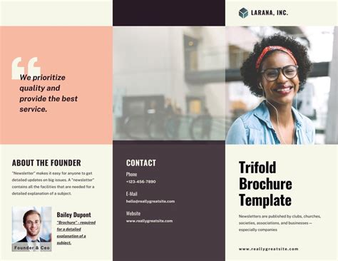 Free printable, customizable company brochure templates | Canva