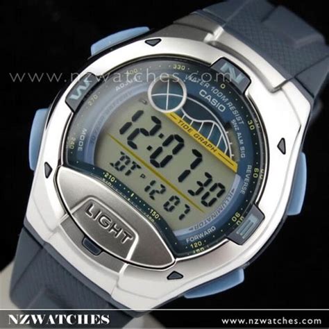 BUY Casio Tide Graph 5 Alarms 100M Sport Watch W-753-2AV, W753 - Buy Watches Online | CASIO NZ ...