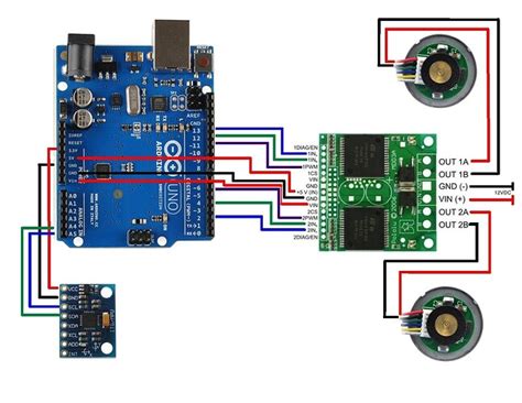 Robotics Arduino Mega With L298n And Motors With Encoders, 56% OFF