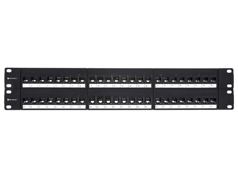 48 Port CAT6 Rack Mount Patch Panel 2U, TAA Compliant, RoHS Compliant | ubicaciondepersonas.cdmx ...