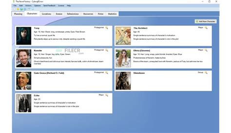The Novel Factory 1.37.1 Free Download - FileCR