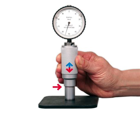 Durometer PHPSA for measurements according Shore A - Hans Schmidt