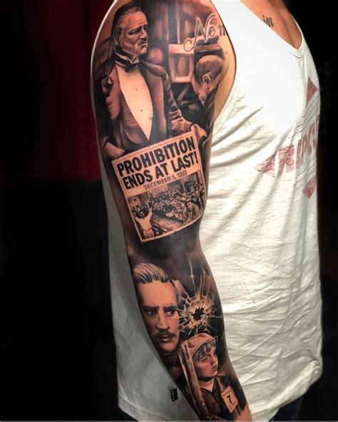 12++ Awesome Gangster sleeve tattoo ideas image ideas