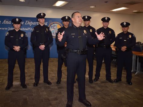 Santa Ana Police Department welcomes six new officers - Behind the Badge