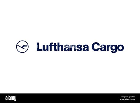 Lufthansa Cargo, Logo, White background Stock Photo - Alamy