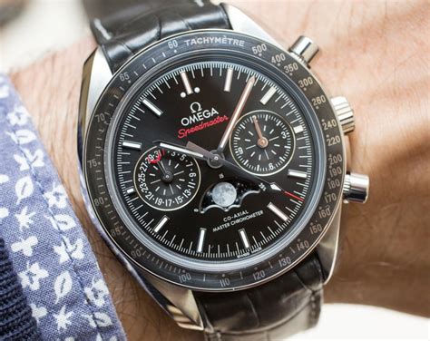 Omega Speedmaster Master Chronometer Chronograph Moonphase Watches Hands-On | aBlogtoWatch