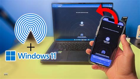 How To Use Airdrop on Windows 11 - YouTube