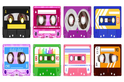 Audio Record Tapes Graphic by winwin.artlab · Creative Fabrica