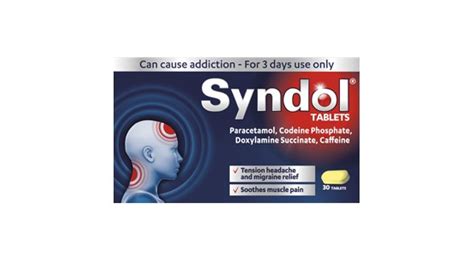 Syndol Tablets Pack of 30 - Medicine Marketplace