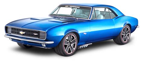 Download Blue Chevrolet Camaro Car PNG Image for Free | Camaro car, Chevrolet, Old cars