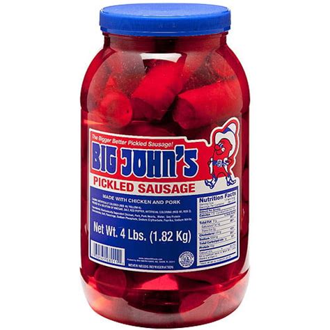 Big John's Pickled Sausage, 4 Lb. - Walmart.com - Walmart.com