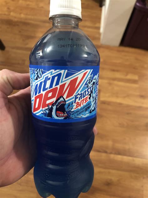 Mtn Dew Frostbite 20oz Bottle Unopened! Frostbite is a Real Dew Flavor coming Late March to ...