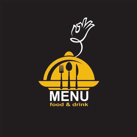 Premium Vector | Restaurant menu design with plate and steam