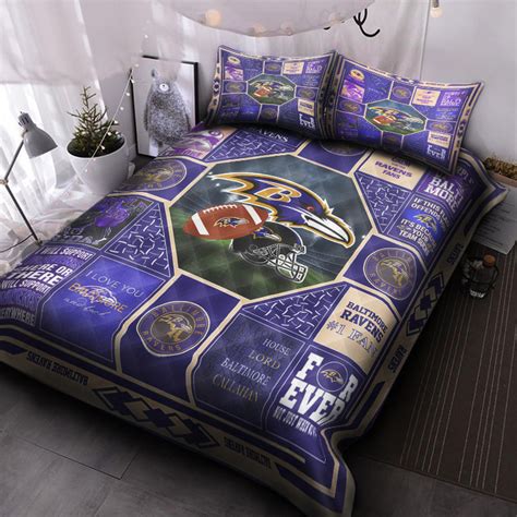 Baltimore Ravens Bedding Set. PLEASE NOTE: This is a duvet cover, NOT a ...