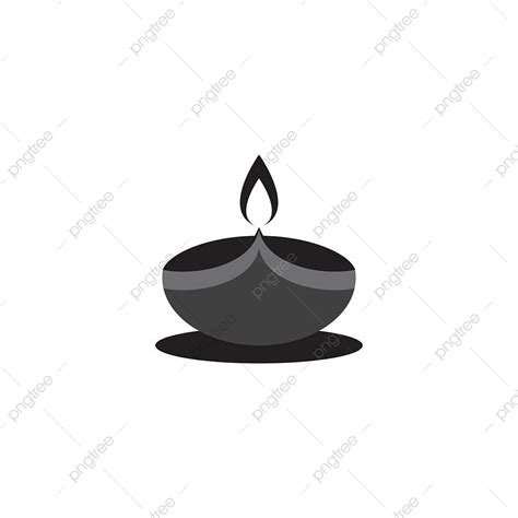 Diwali Logo Vector Icon Illustration Design, Festival, Happy, Hindu PNG and Vector with ...