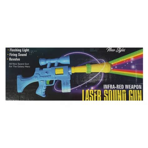 Blue And Yellow Laser Sound Toy Gun at Rs 145 in Mumbai | ID: 26863953473