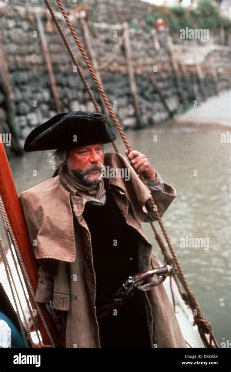 TREASURE ISLAND (US/UK 1990) OLIVER REED as Capt. Billy Bone Stock ...