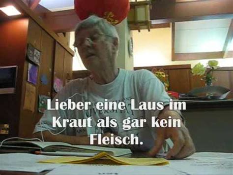 German Dialects - Alemannic Proverbs - YouTube