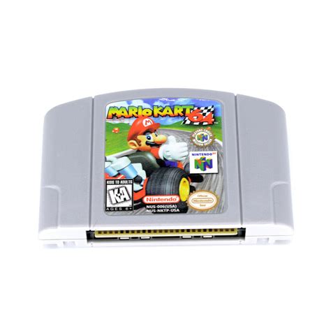 Nintendo N64 Sport Mario Kart 64 Video Sport Cartridge Card US Model NY STOCK - iCommerce on Web