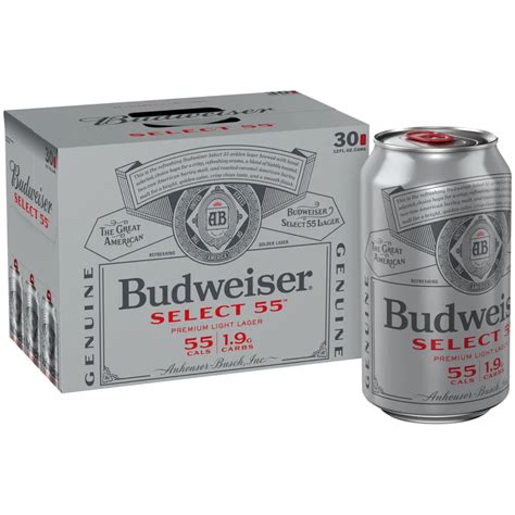 The Taste of Budweiser Select 55