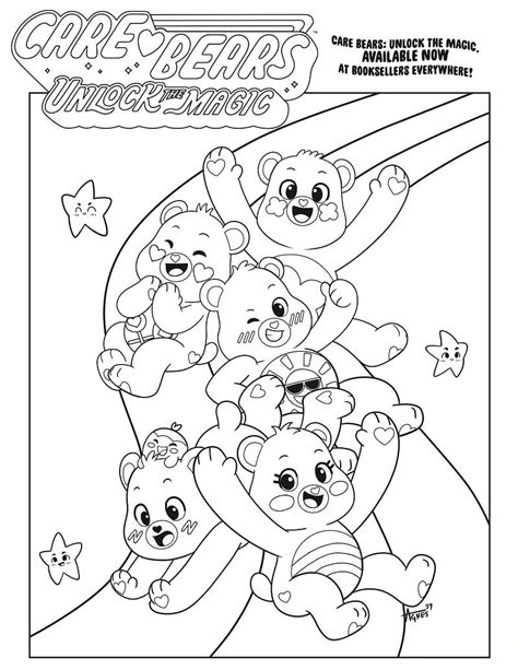 Care Bears Coloring Page - Free Printable Coloring Pages for Kids