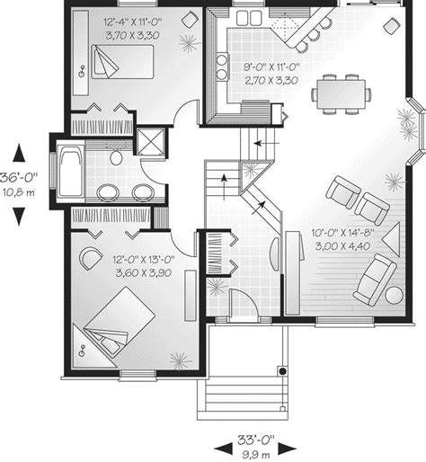 Split Level Townhouse Floor Plans - floorplans.click