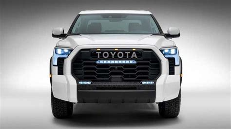 Here Are All Of The 2022 Toyota Tundra's Giant Grilles