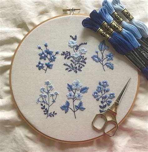 Beginner Simple Floral Embroidery