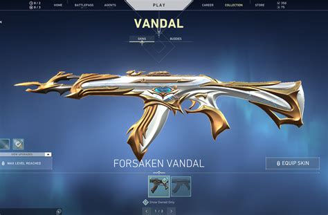 EU 16 Skins / Forsaken Vandal / Prime Phantom / Ruination Ghost / Genesis Arc BP / FULL ACCESS ...