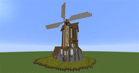 Minecraft Windmill Design