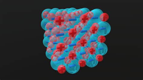 Sodium chloride (NaCl) Model A - Download Free 3D model by CLauter ...