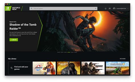 NVIDIA's streamlined GeForce NOW UI makes it easier to find your games ...