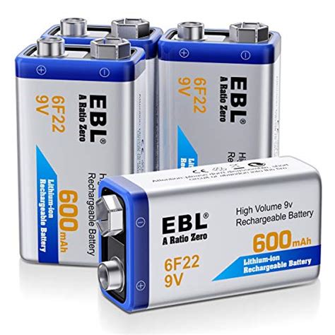 The Best 9V Rechargeable Batteries: Analysis and Advice - The Power Facts