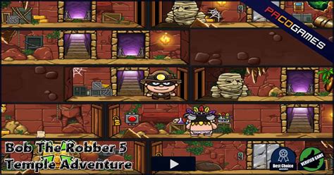 Bob The Robber 5 Temple Adventure | Games44