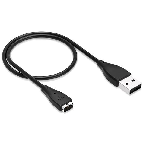 Replacement USB Charging Cable - Fitbit Charge HR (Black)