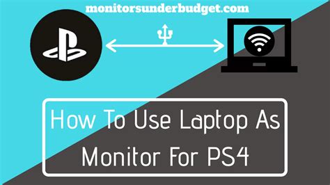 How To Use Laptop As Monitor For PS4 [Fixed 2023]