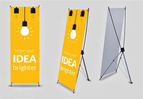 X-Banner Signs Stands Shop Vertical Standing Displays Signazon | lupon ...