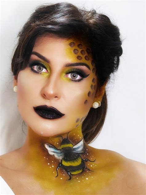 Bee Makeup By Zuppo Makeup Bee Makeup, Halloween Face Makeup, Artist