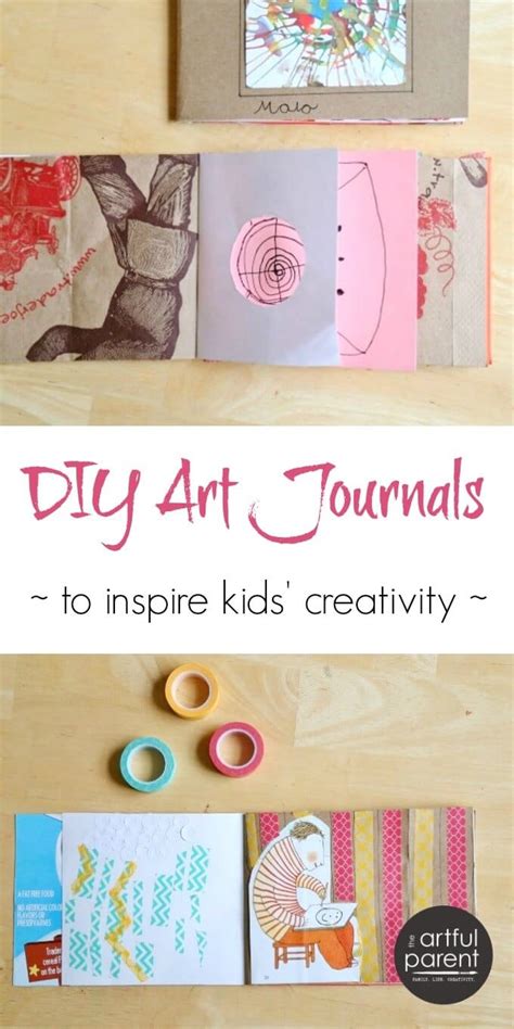 DIY Art Journals for Kids