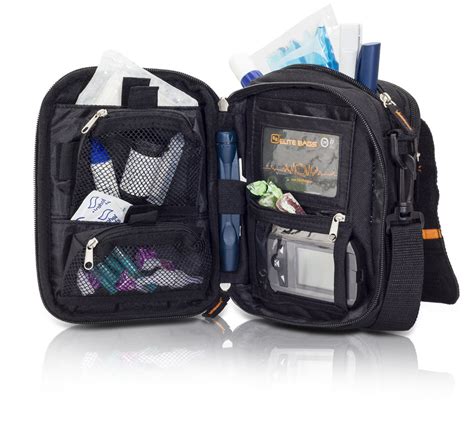 Diabetes Shoulder Bag (Black) - Diabeticsupply.co.uk