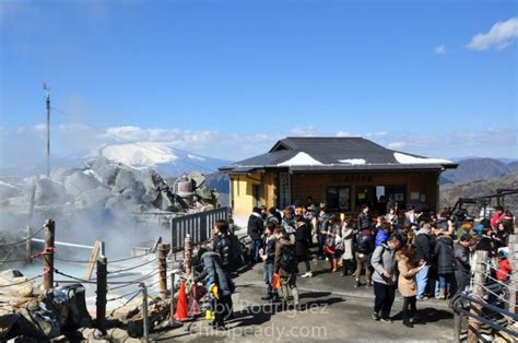 Black Eggs of Owakudani, Hakone - Japan Travel