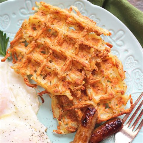 Hash Brown Waffles (Potatoes in Your Waffle Iron!) – Palatable Pastime ...